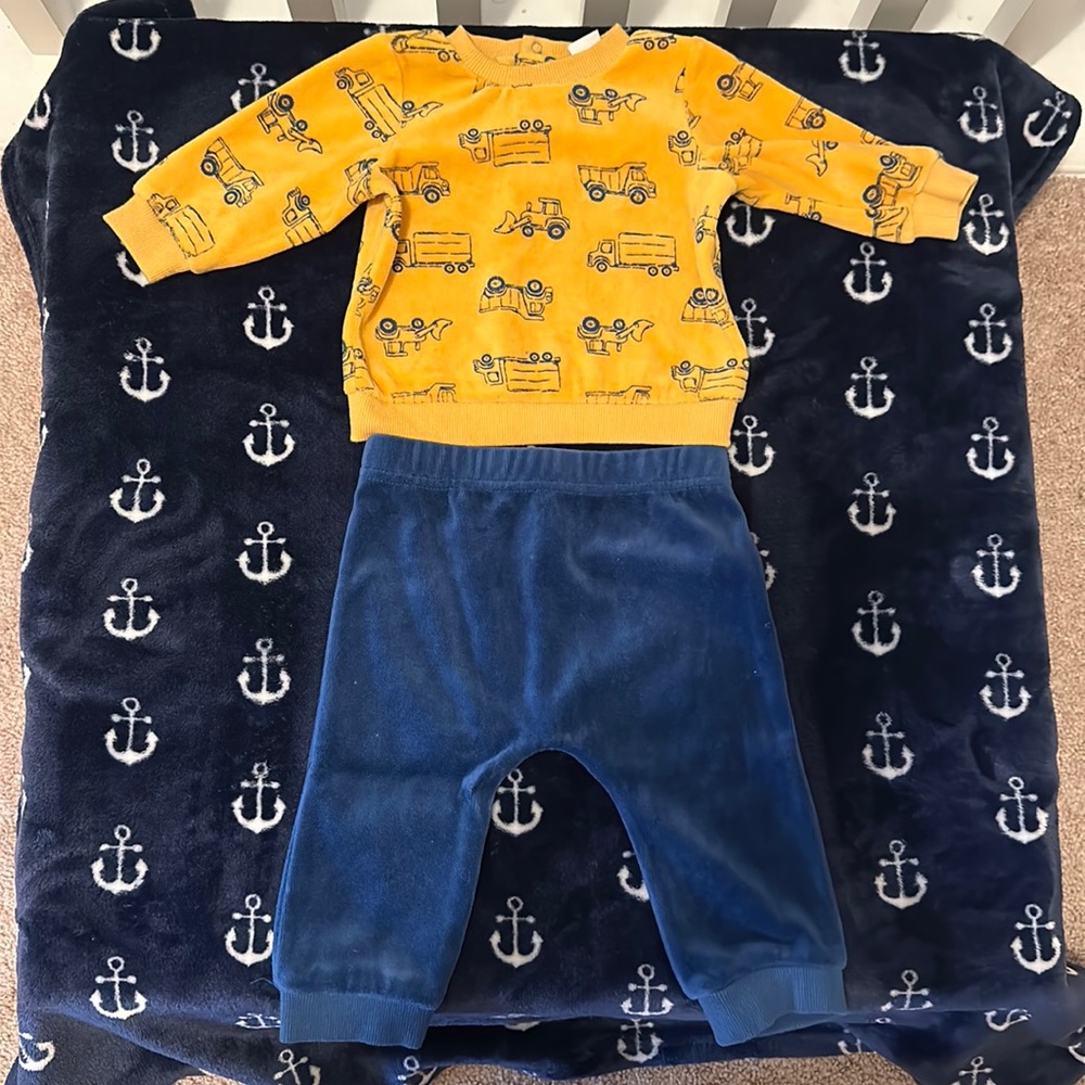 Baby Boy Trucks Set